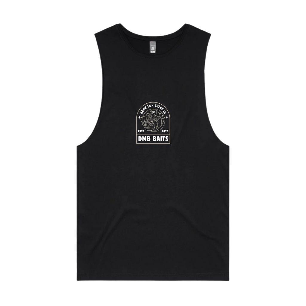 **PRE-SALE** The Check In Singlet - Black