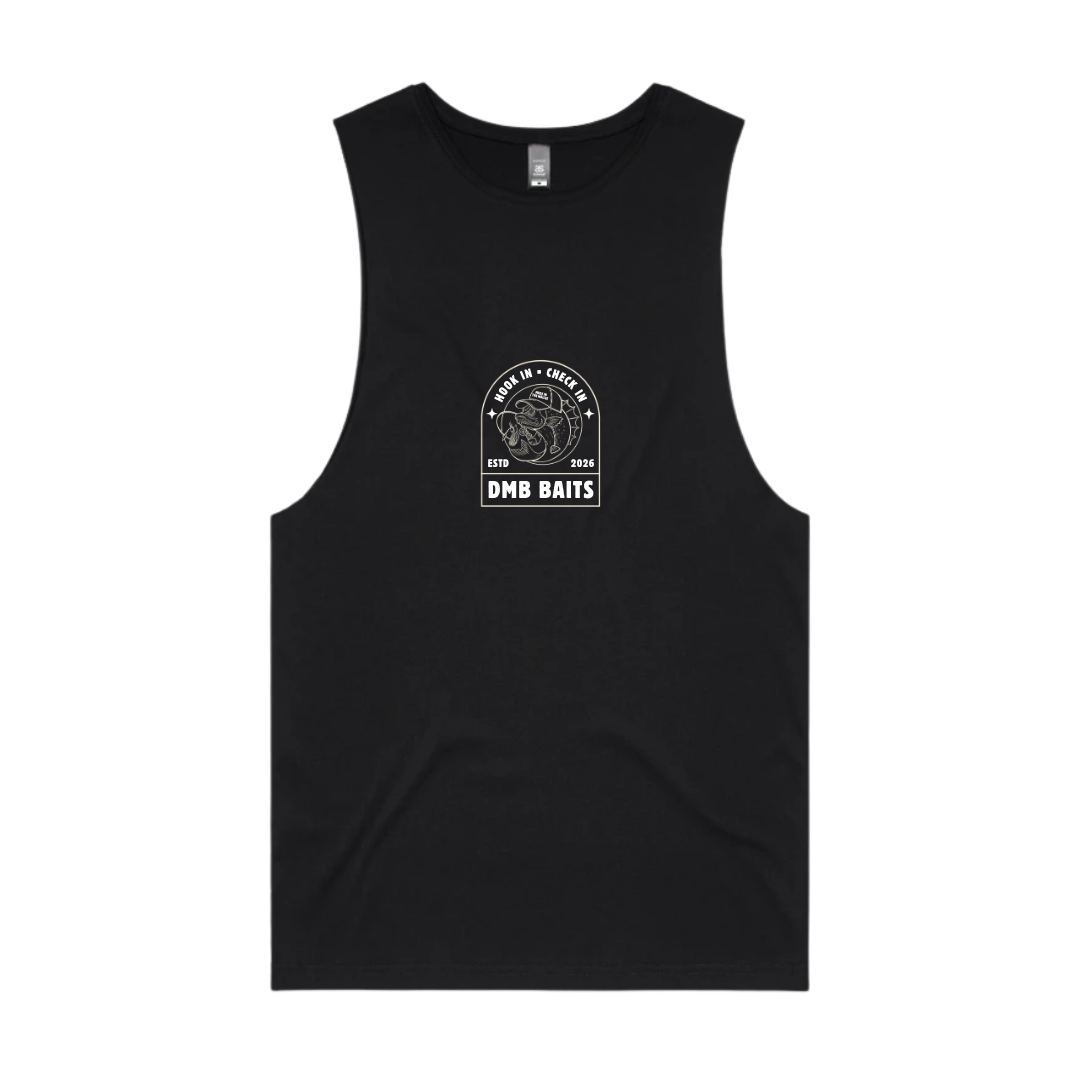 **PRE-SALE** The Check In Singlet - Black