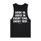**PRE-SALE** The Check In Singlet - Black