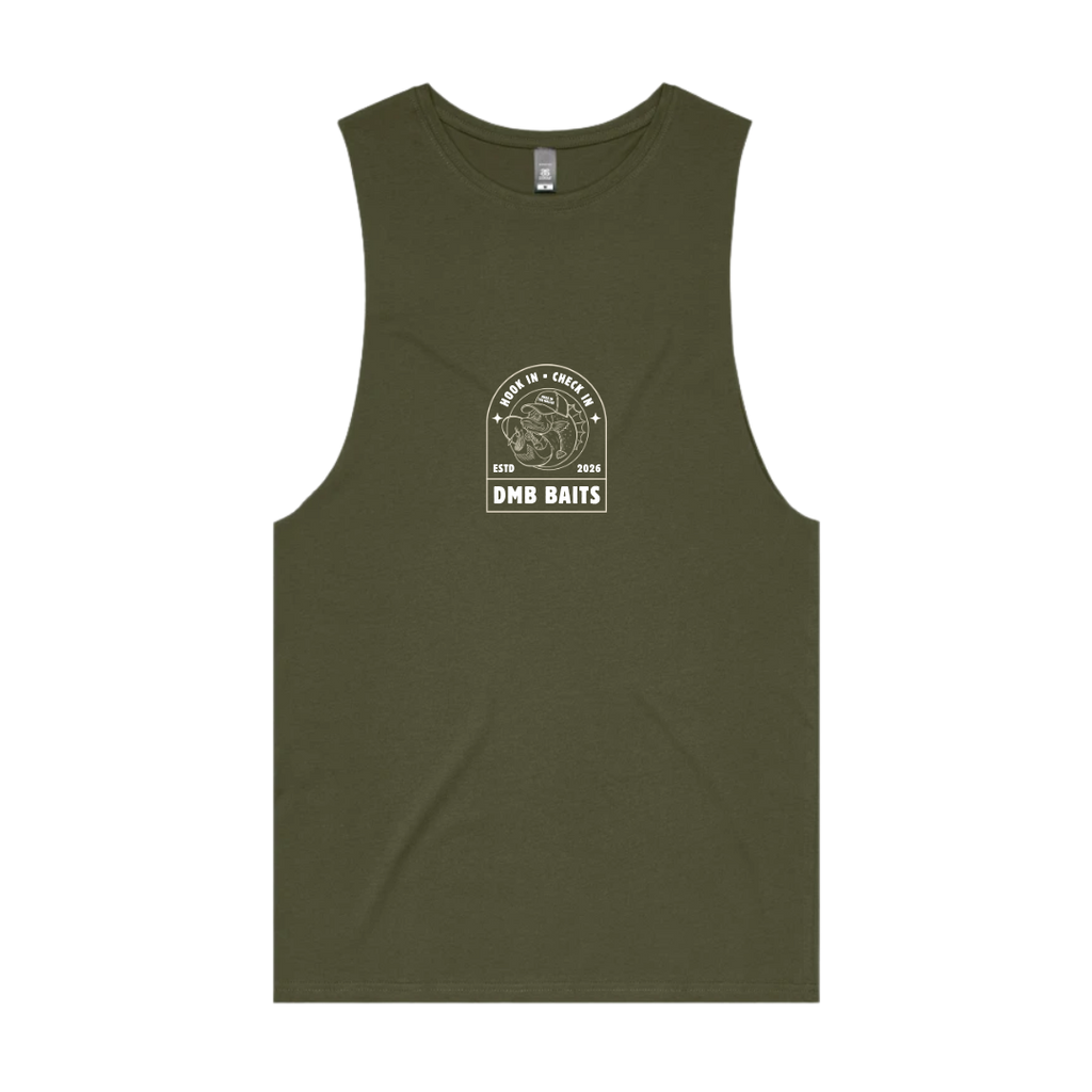 **PRE-SALE** The Check In Singlet - Army