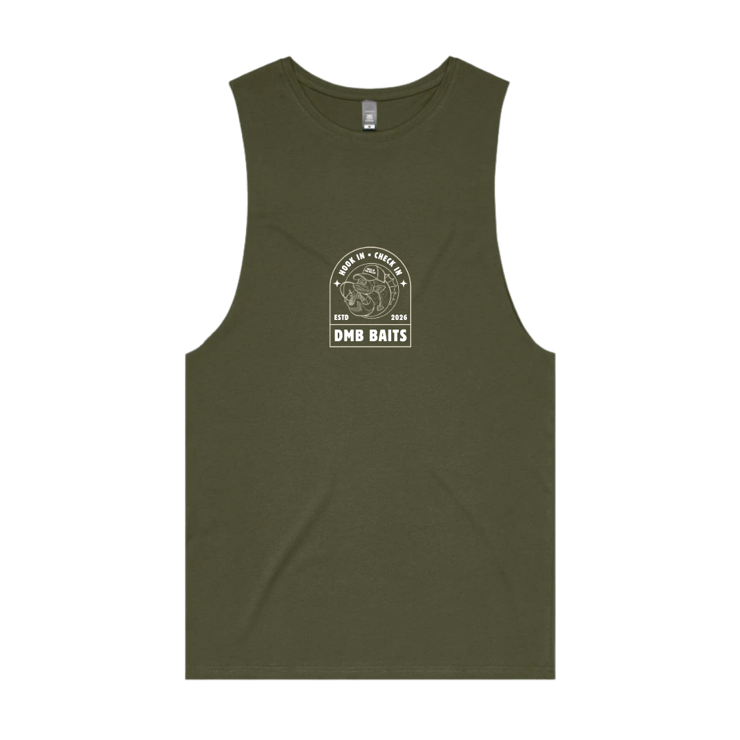 **PRE-SALE** The Check In Singlet - Army