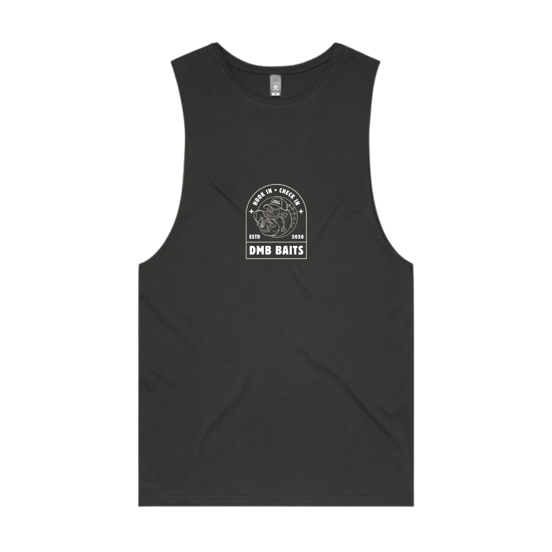 **PRE-SALE** The Check In Singlet - Coal
