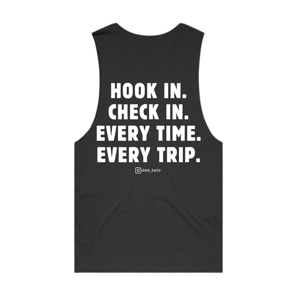**PRE-SALE** The Check In Singlet - Coal
