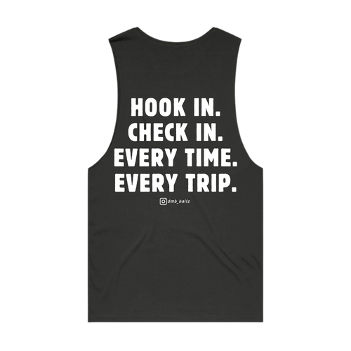 **PRE-SALE** The Check In Singlet - Coal