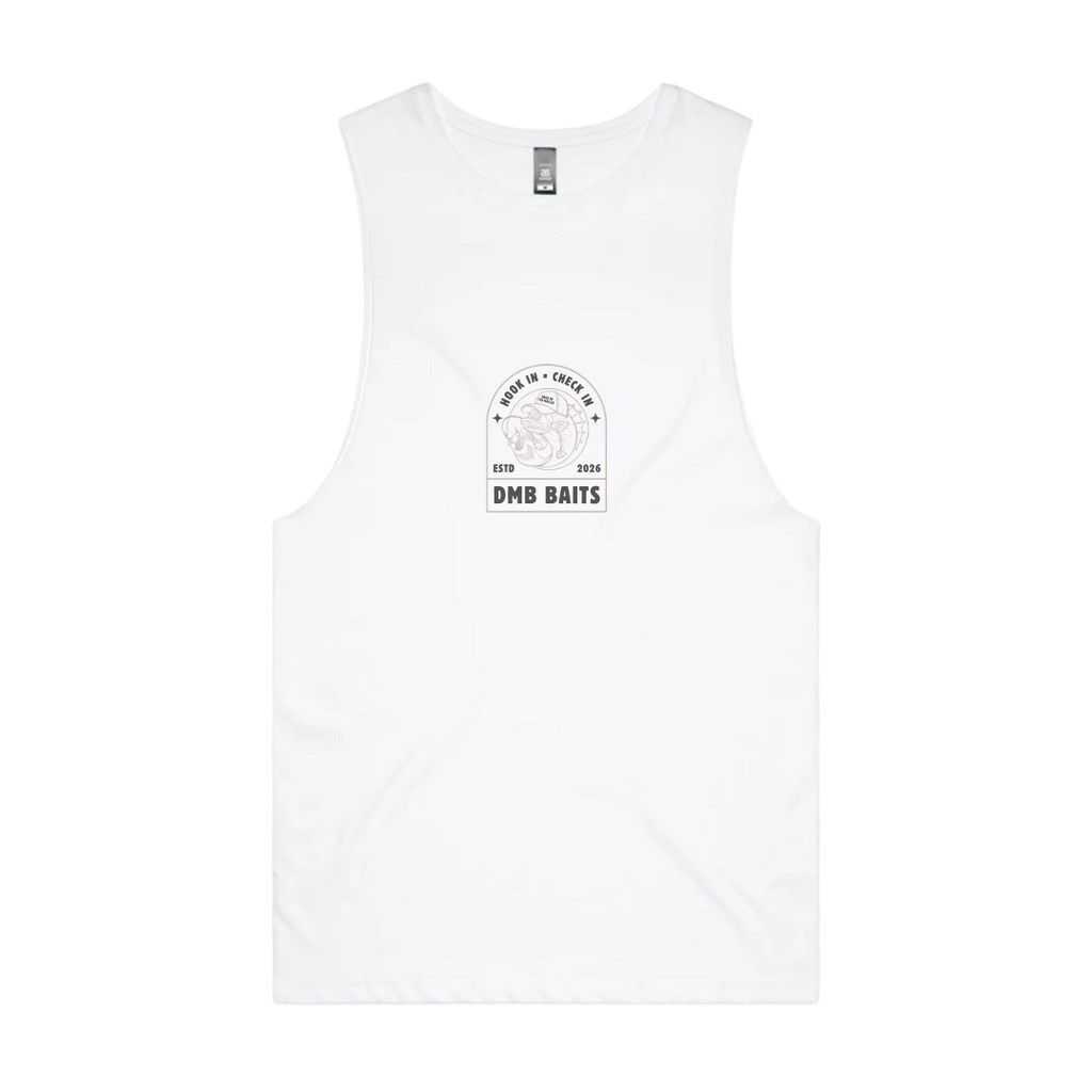 **PRE-SALE** The Check In Singlet - White