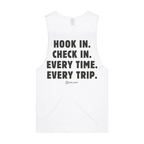 **PRE-SALE** The Check In Singlet - White