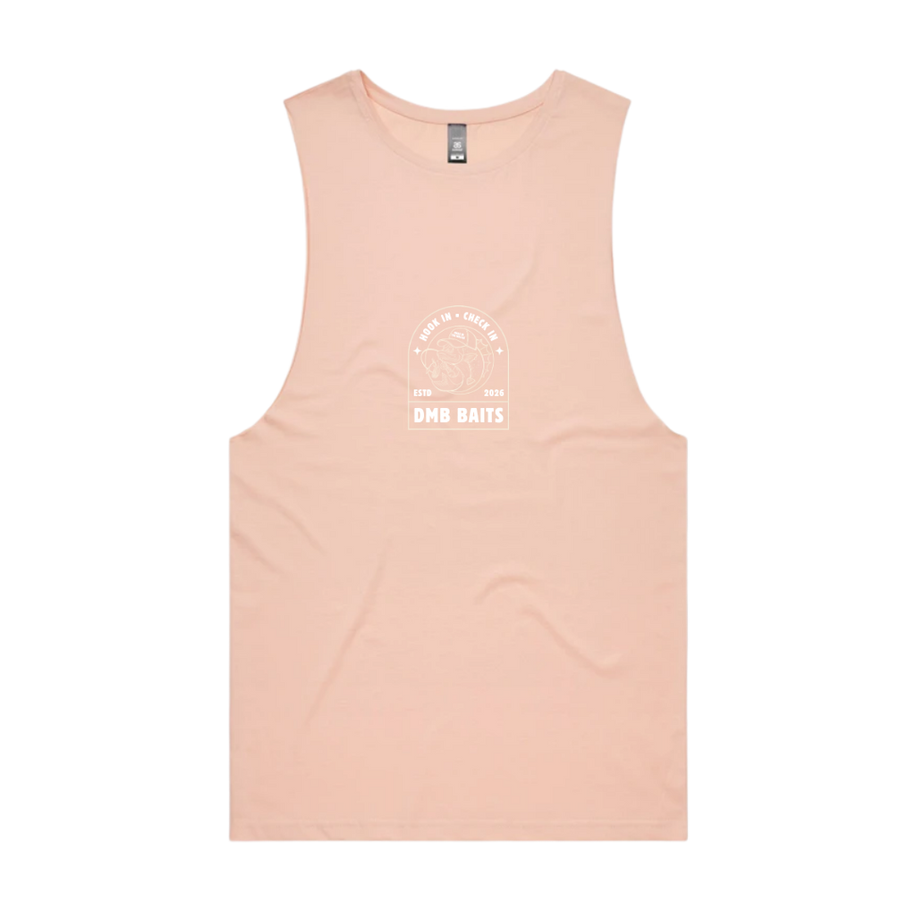 **PRE-SALE** The Check In Singlet - Pale Pink