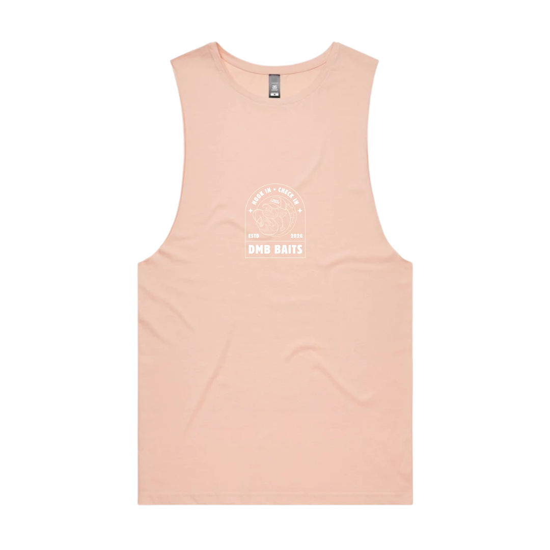 **PRE-SALE** The Check In Singlet - Pale Pink