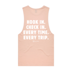 **PRE-SALE** The Check In Singlet - Pale Pink