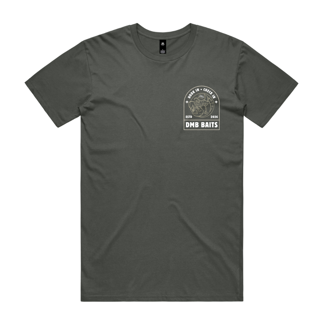 **PRE-SALE** The Check In Tee - Charcoal