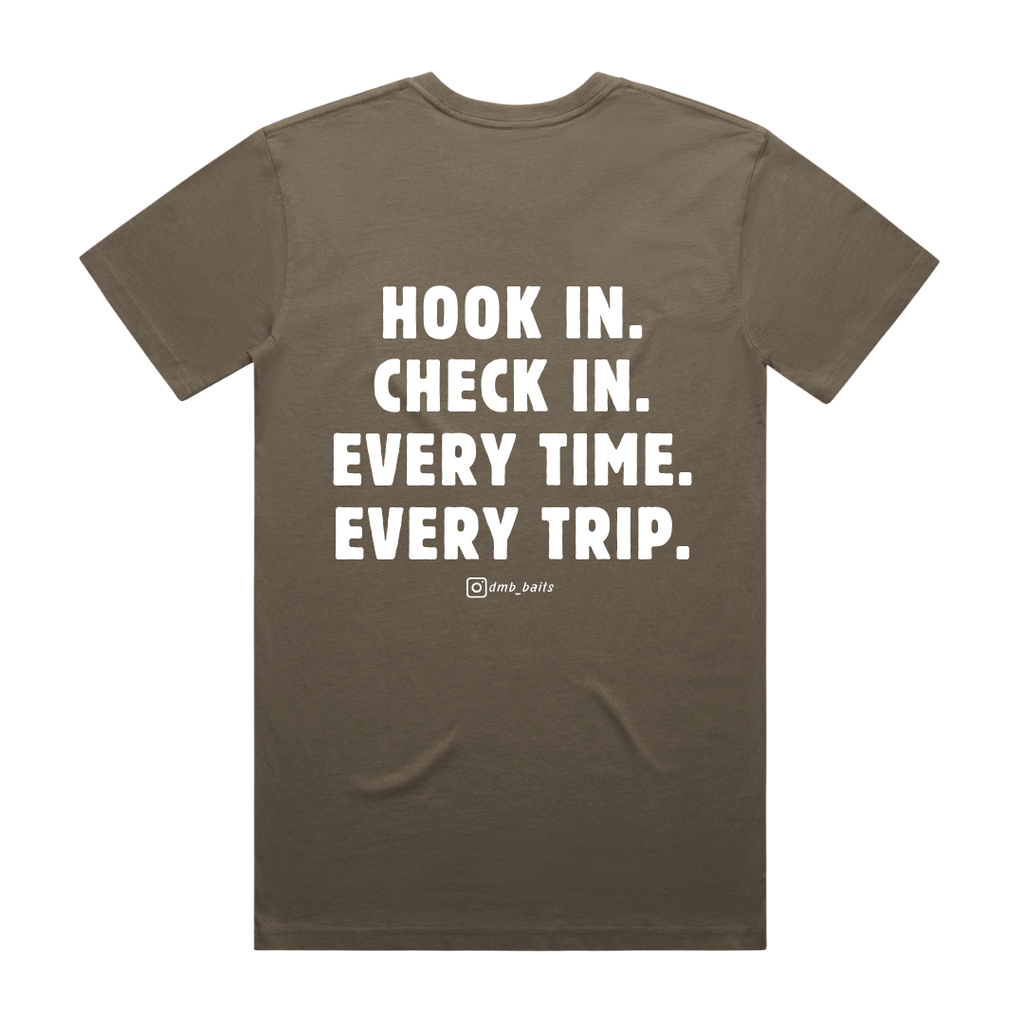 **PRE-SALE** The Check In Tee - Walnut