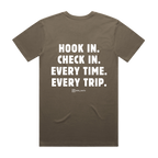 **PRE-SALE** The Check In Tee - Walnut