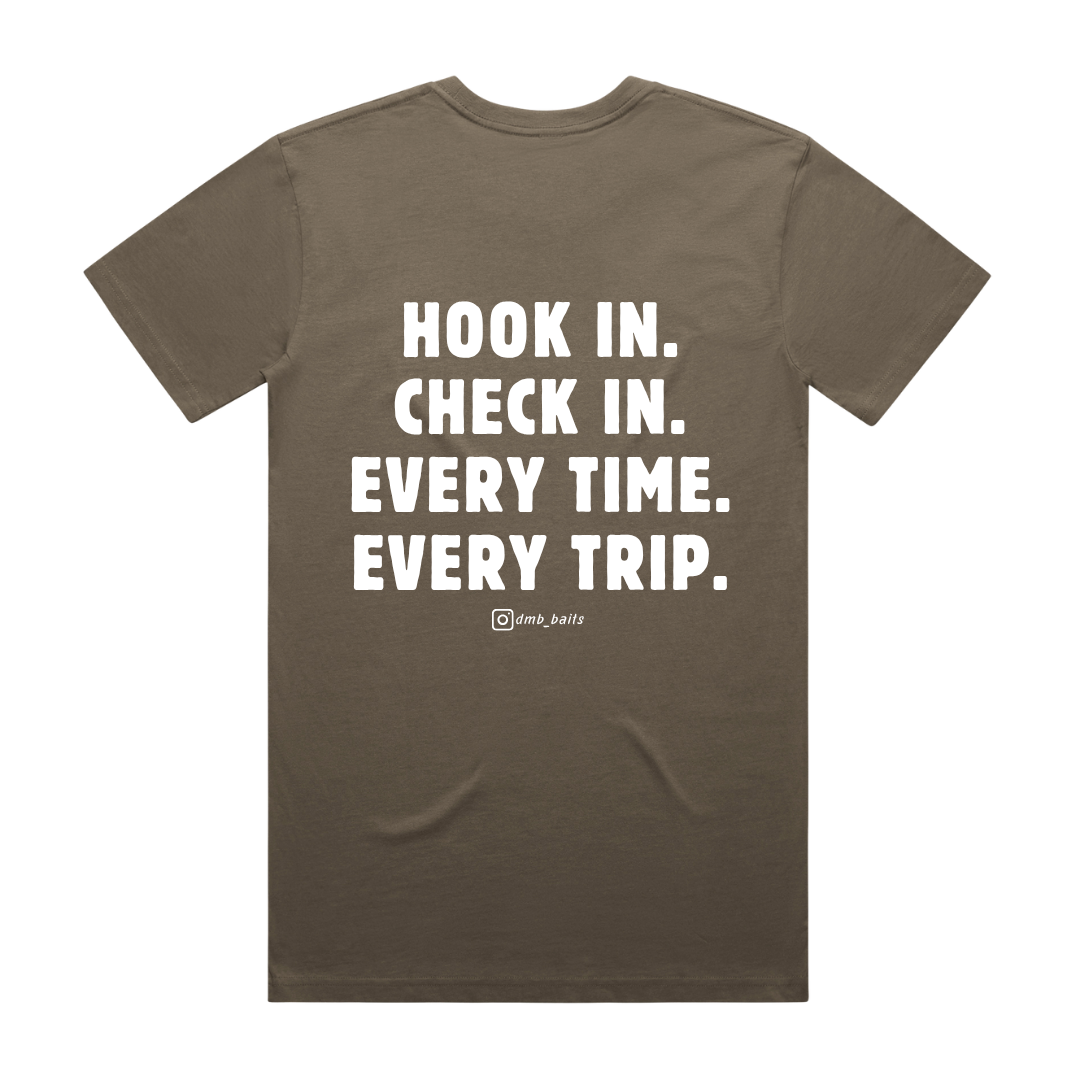 **PRE-SALE** The Check In Tee - Walnut